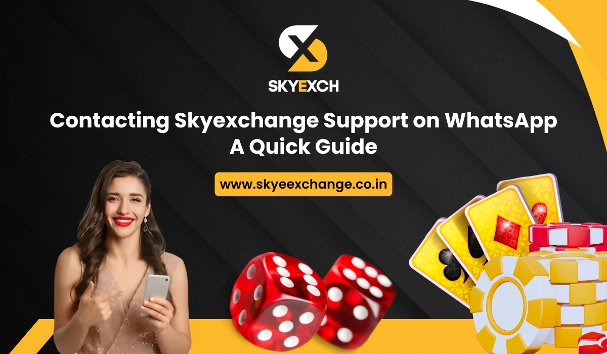 Contacting Skyexchange Support on WhatsApp